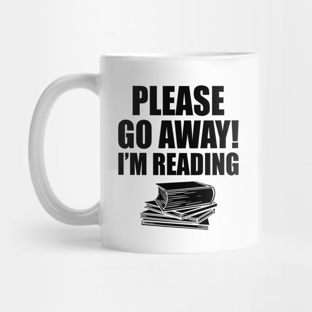 Book Reader - Please go away!  I'm reading by KC Happy Shop